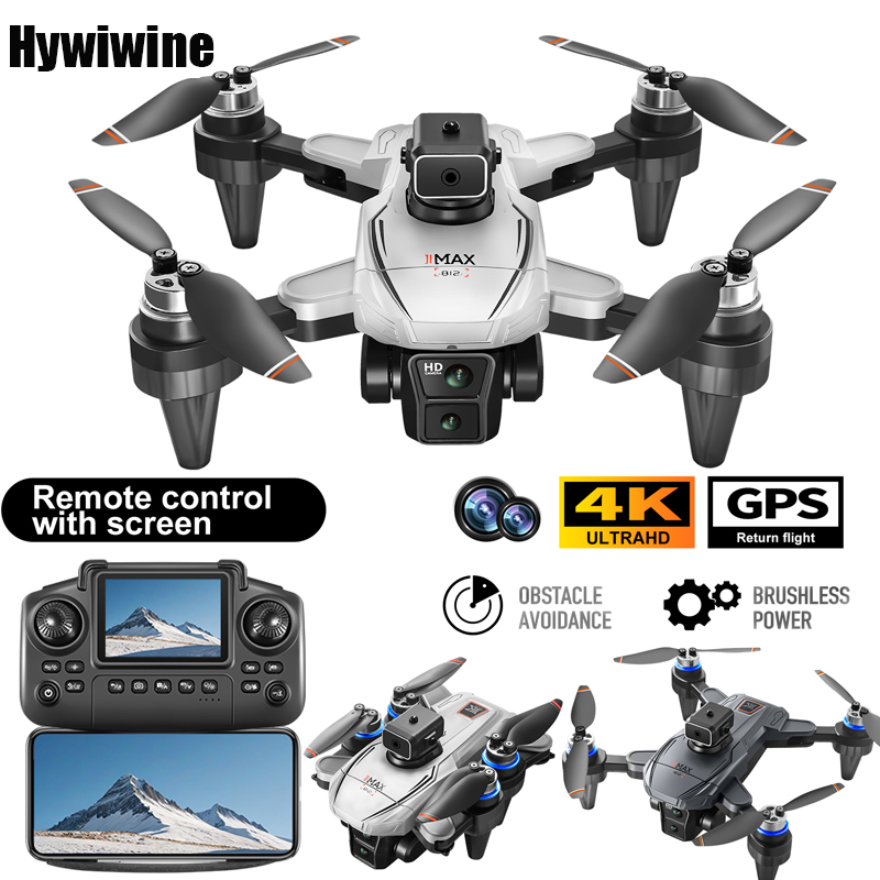 Rc Helicopter Electric - GPS RC Drone Ekranlı 4K Profesyonel