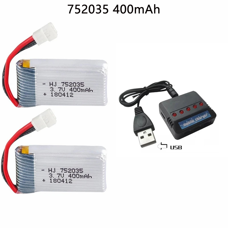 752035 3.7V 400mAh 35C Drone P - Eachine Drone E58 incelemesi ve fiyatı