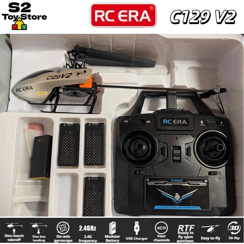 RC ERA C129V2 4 Kanallı 2.4GHz - Rc Helicopter Gyro incelemesi ve fiyatı
